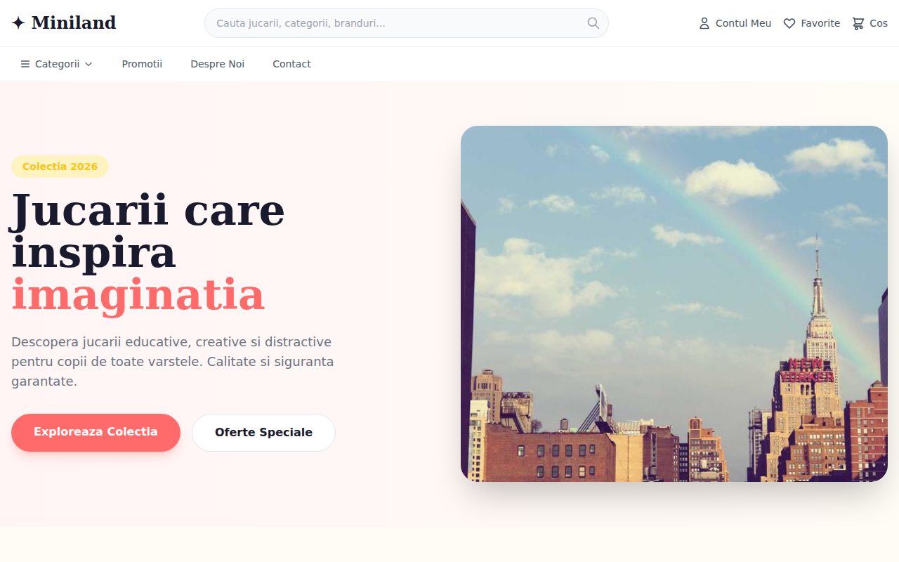 Miniland.ro: Domeniu Premium + Aplicație PHP MVP Gata de Lansare